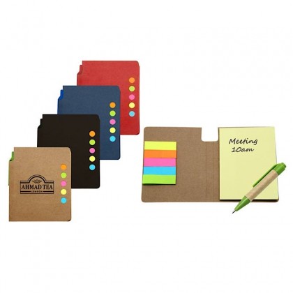Notepad With Sticky Note & Pen